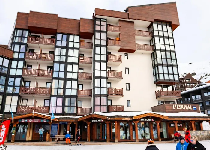 Daire Eskival - Eskival 35m² 4 Pers Centre Station Acces Direct Sur Les Pistes Mae-7717 Val Thorens